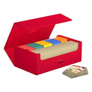 ultimate-guard-arkhive-800-xenoskin-monocolor-rot-offen-linke-seite-mit-inhalt
