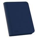 ultimate-guard-zipfolio-160-8-pocket-xenoskin-blau-vorderseite