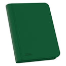 ultimate-guard-zipfolio-160-8-pocket-xenoskin-grun-vorderseite