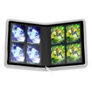 ultimate-guard-zipfolio-160-8-pocket-xenoskin-weiss-offen-mit-inhalt