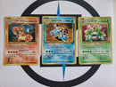 Charizard, Blastoise & Venusaur Set UNP/IPS JP Good